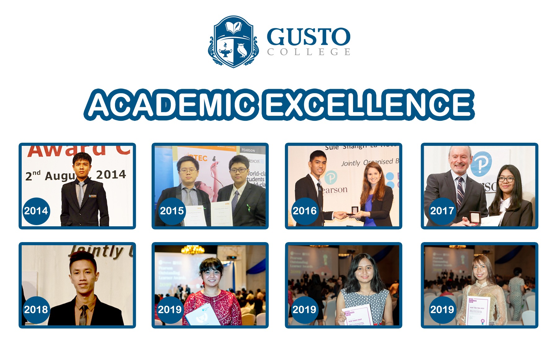 GUSTO College’s HND Students…